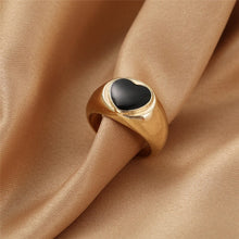 Charger l'image dans la galerie, BAGUE EN EMAIL DOUBLE COUCHE VINTAGE