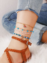 Charger l'image dans la galerie, BRACELETS DE CHEVILLE EN PERLES COLORÉES BOHO