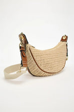 Charger l'image dans la galerie, SAC À BANDOULIÈRE TISSÉ EN PAILLE