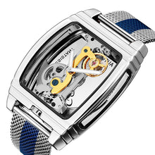 Charger l'image dans la galerie, MONTRE MECANIQUE TRANSPARENTE ET AUTOMATIQUE POUR HOMMES - BOSSOUASHOP