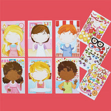 Charger l'image dans la galerie, AUTOCOLLANTS MAKE-A-FACE DE PRINCESSE