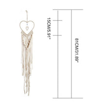 Charger l'image dans la galerie, TAPISSERIE MURALE SUSPENDUE EN MACRAMÉ. STYLE BOHO. FAIT A LA MAIN