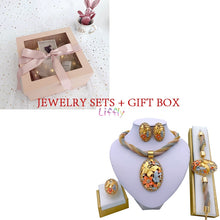 Charger l'image dans la galerie, PARURE DE BIJOUX ETHNIQUES À BRELOQUES