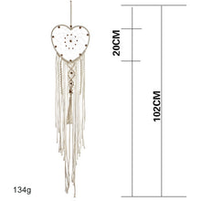 Charger l'image dans la galerie, TAPISSERIE MURALE SUSPENDUE EN MACRAMÉ. STYLE BOHO. FAIT A LA MAIN