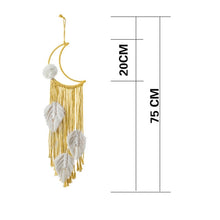 Charger l'image dans la galerie, TAPISSERIE MURALE SUSPENDUE EN MACRAMÉ. STYLE BOHO. FAIT A LA MAIN