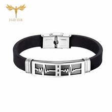 Charger l'image dans la galerie, BRACELET EGC EN CUIR POUR COUPLE