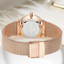 Charger l'image dans la galerie, MONTRE-BRACELET EN STRASS POUR FEMMES