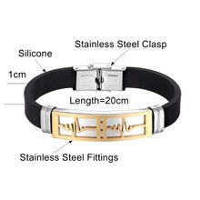 Charger l'image dans la galerie, BRACELET EGC EN CUIR POUR COUPLE