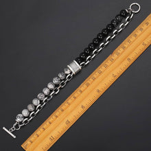 Charger l'image dans la galerie, BRACELET PERLÉ EN PIERRE DE CARTE NATURELLE