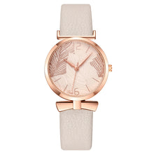 Charger l'image dans la galerie, MONTRE IMPRIMÉE FEUILLES D'ARBRE POUR FEMMES