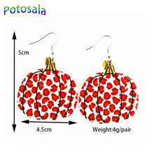 Charger l'image dans la galerie, BOUCLES D'OREILLES EN CUIR D'ÉRABLE