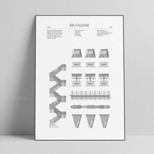 Charger l'image dans la galerie, AFFICHE D'ART ABSTRAIT DE STYLE CHICAGO - BOSSOUASHOP