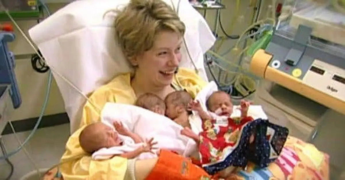 Une femme allemande donne naissance à des quadruplés à 65 ans !