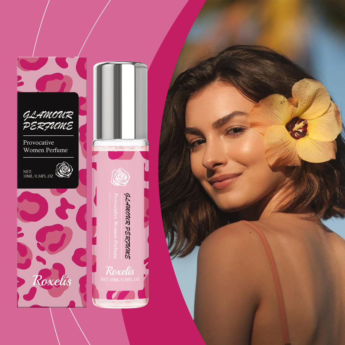 Parfum à bille Roxelis pour femme