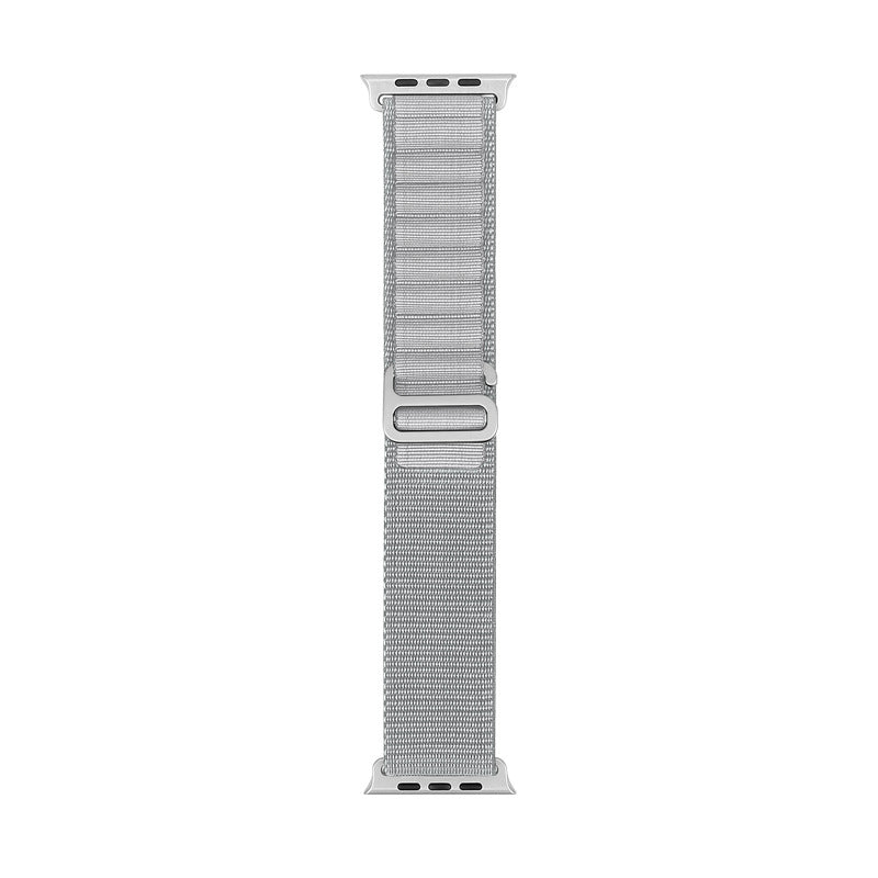 Bracelet de sport en nylon compatible Apple Watch, plusieurs coloris
