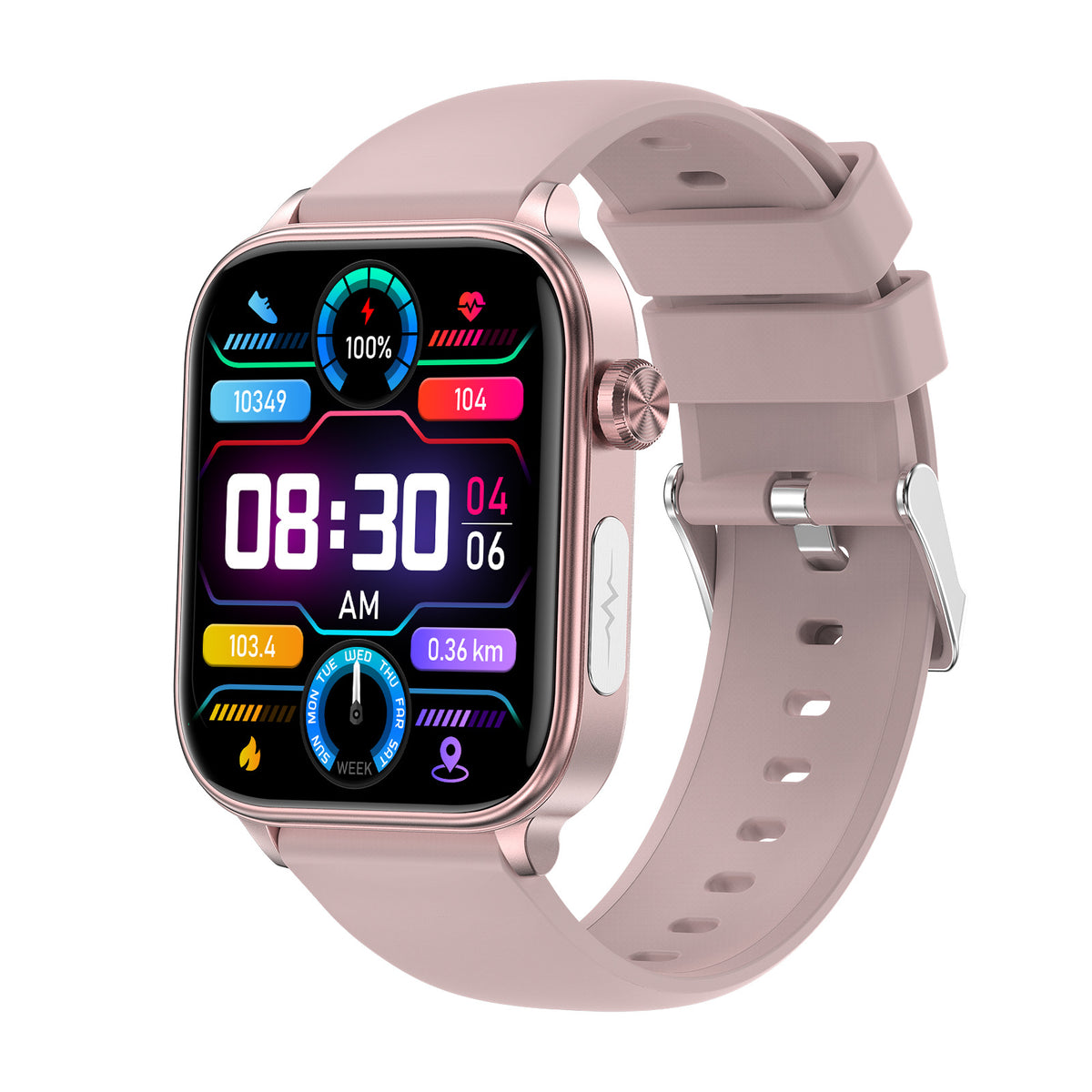 Montre connectée ET570 avec bracelet au choix