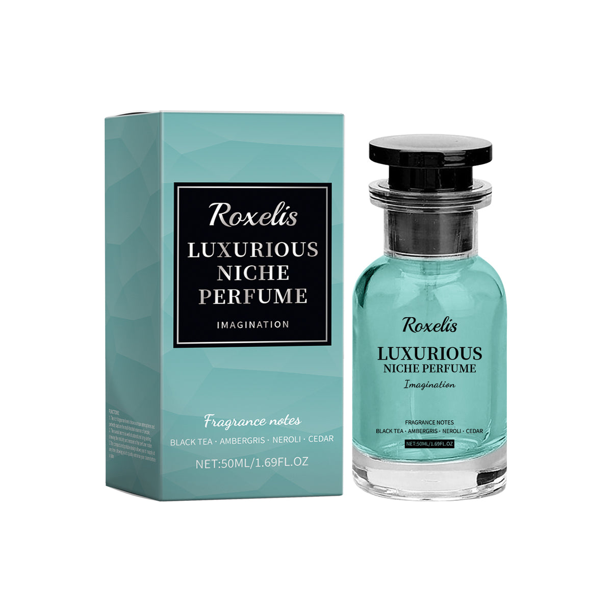 Parfum Roxelis Dragon/Ambergris pour homme – notes boisées et marines - BOSSOUASHOP
