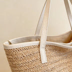 Sac tissé kaki clair