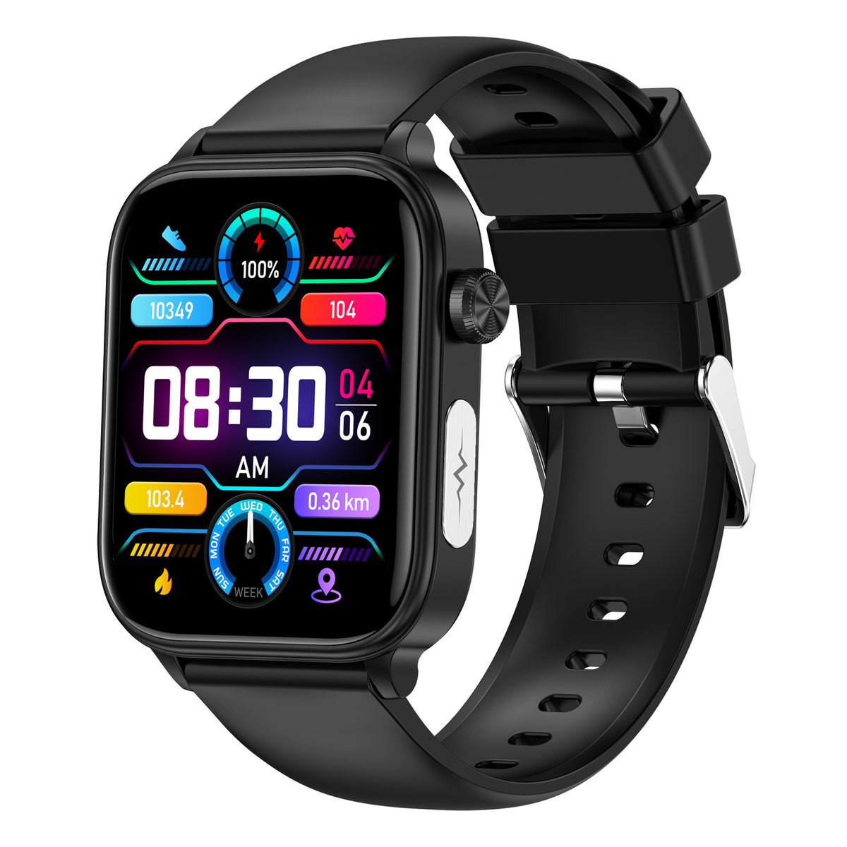 Montre connectée ET570 avec bracelet au choix
