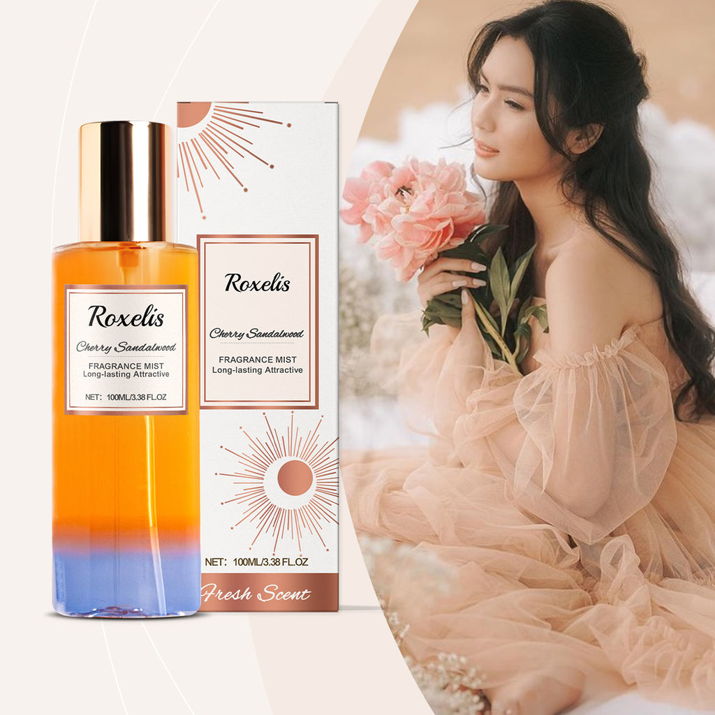 Parfum Roxelis Cherry Sandalwood, cerise et bois de santal
