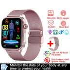 Montre connectée avec appels Bluetooth et écran tactile de 1,96 pouce