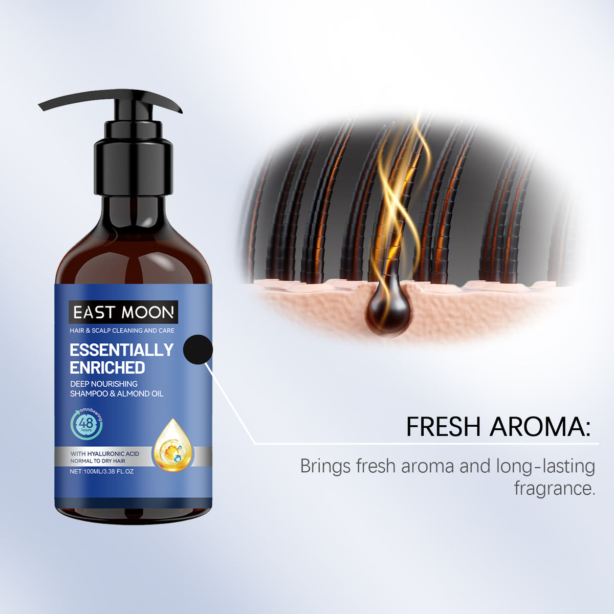 Shampooing East Moon pour homme
