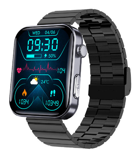 Montre connectée F300 avec appels Bluetooth et écran de 2,10 pouces