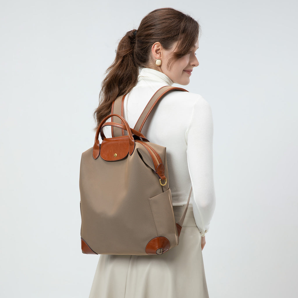 Sac à dos en nylon avec poches de rangement - BOSSOUASHOP