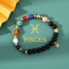 Bracelet de perles à motif du zodiaque