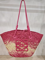 Sac de plage tissé en nylon – plusieurs coloris