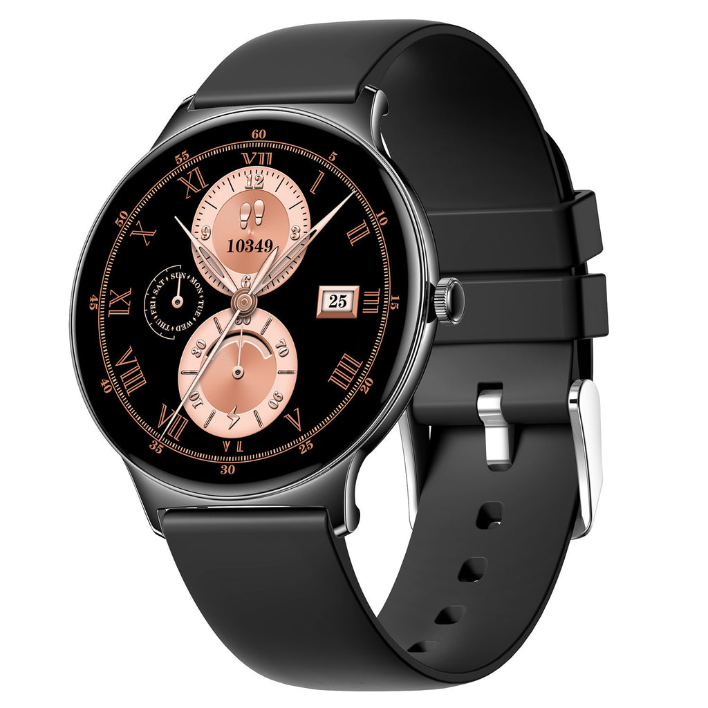 Montre connectée V89 à cadran rond, plusieurs coloris au choix