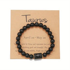 Bracelet de perles à motif du zodiaque
