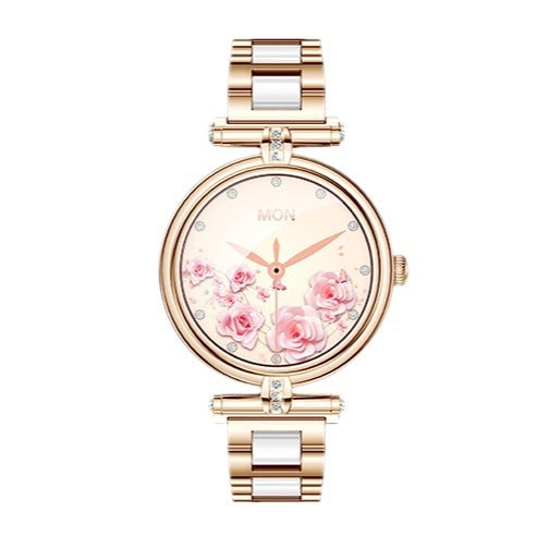 Montre connectée AK62 à écran IPS, finition dorée ou argentée