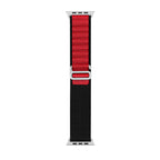 Bracelet de sport en nylon compatible Apple Watch, plusieurs coloris