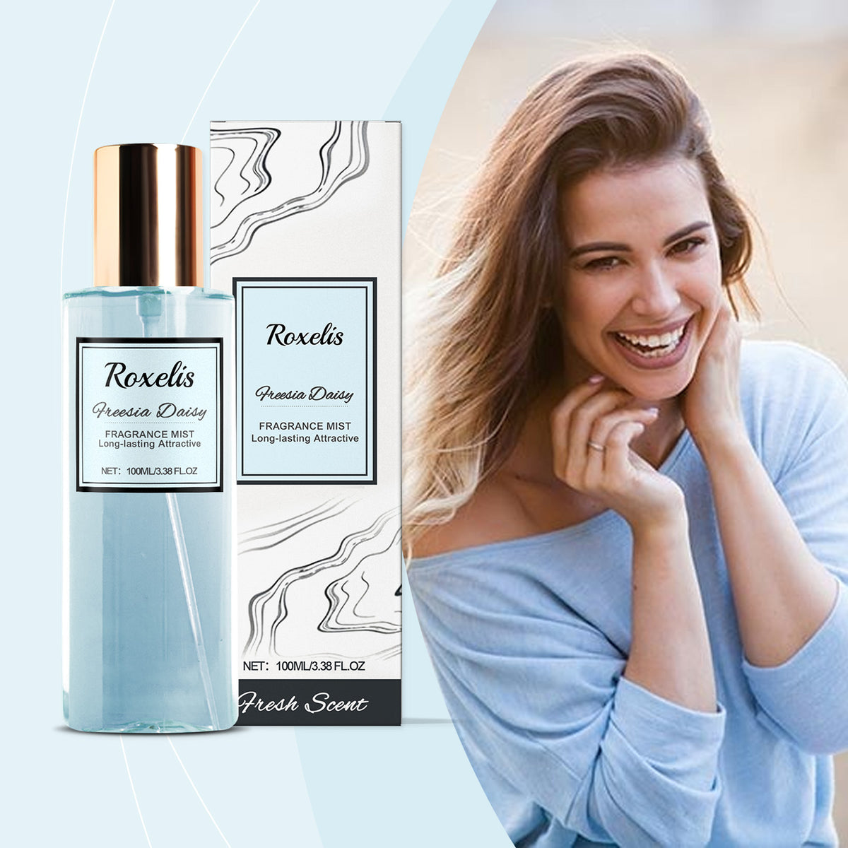 Brume corporelle Roxelis freesia et marguerite