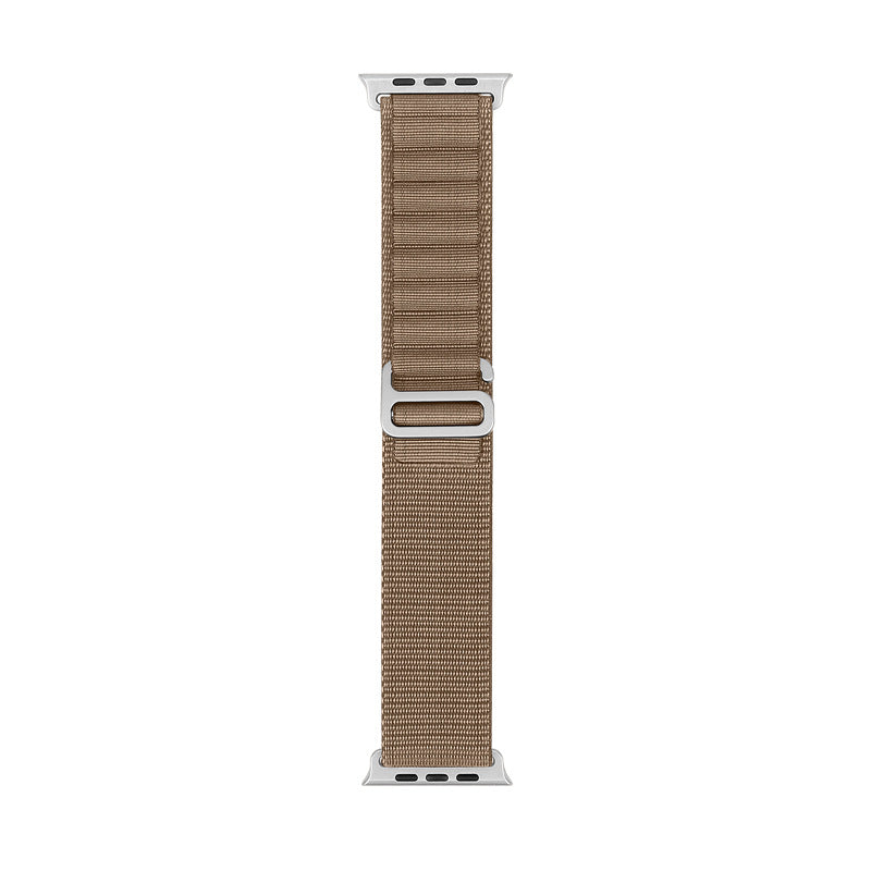 Bracelet de sport en nylon compatible Apple Watch, plusieurs coloris