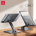 Suitable for tablet stand, iPad desktop stand, mobile phone universal metal heat dissipation, foldable lazy person stand - BOSSOUASHOP