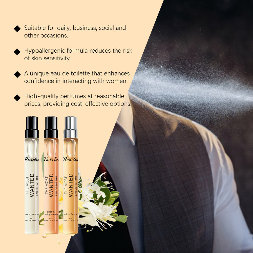 Eau de toilette Roxelis pour homme en vaporisateur