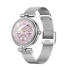 Montre connectée AK62 à écran IPS, finition dorée ou argentée