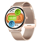 Montre connectée V89 à cadran rond, plusieurs coloris au choix