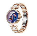 Montre connectée AK62 à écran IPS, finition dorée ou argentée
