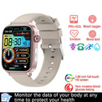 Montre connectée avec appels Bluetooth et écran tactile de 1,96 pouce