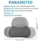 Coussin pour la nuque en mousse à mémoire de forme