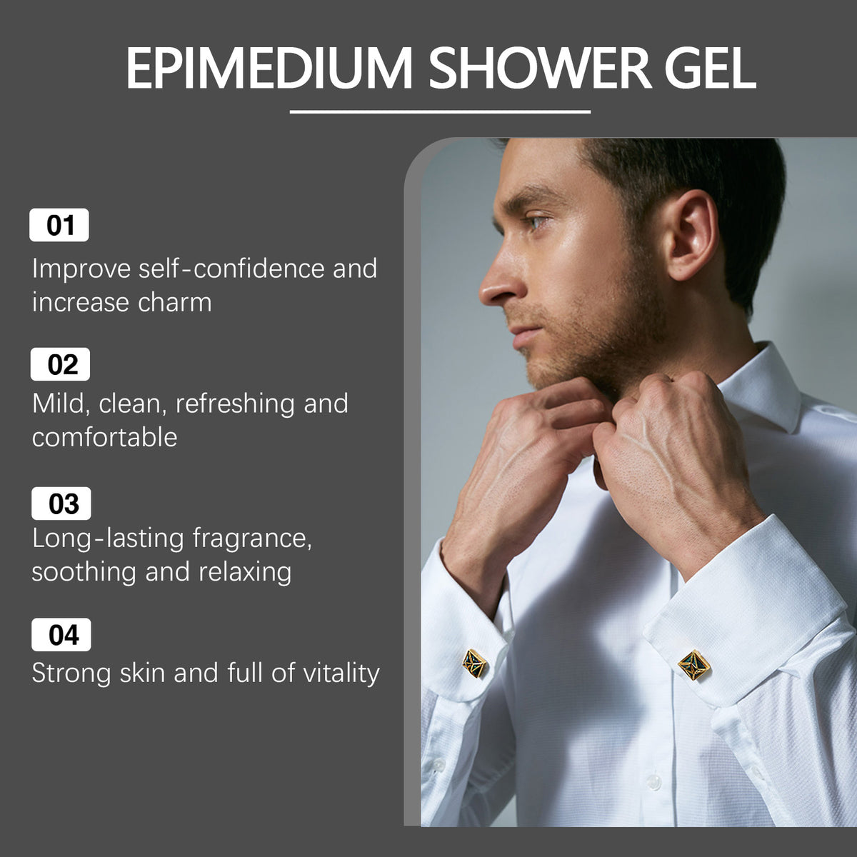 Gel douche North Moon pour homme