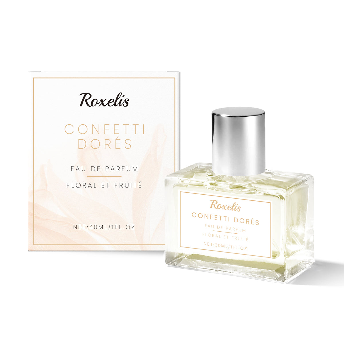 Parfum floral et fruité Roxelis « Dessert fruité »