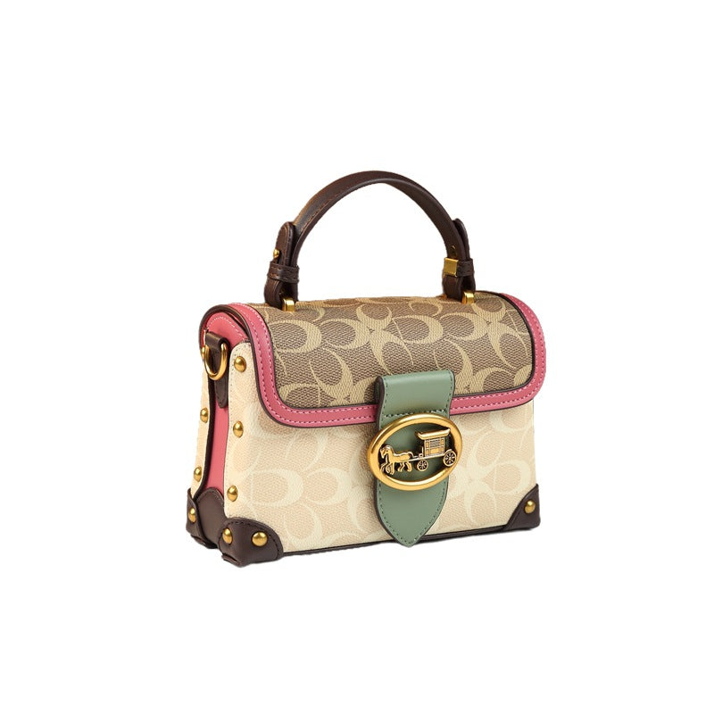 Mini sac à main rectangulaire en simili cuir - BOSSOUASHOP