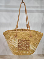 Sac de plage tissé en nylon – plusieurs coloris