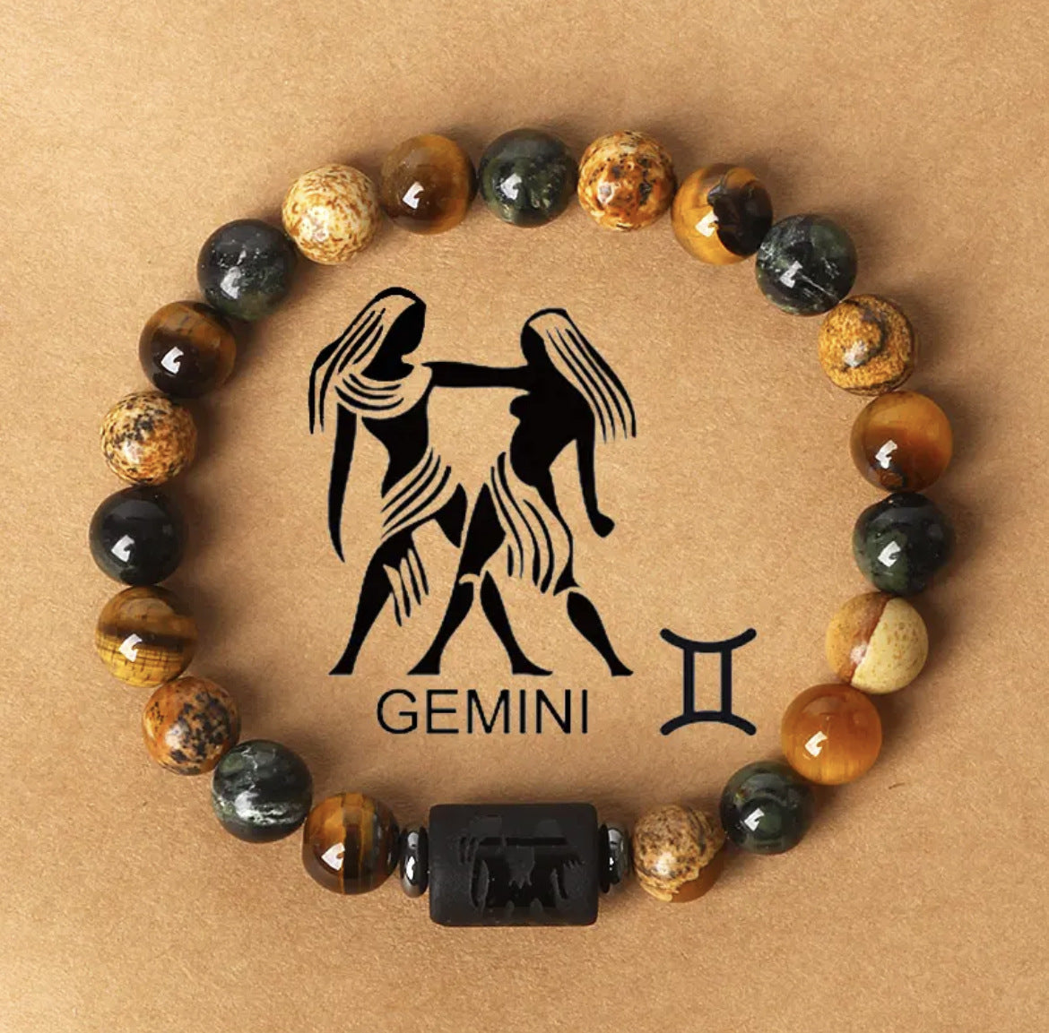 Bracelet de perles à motif du zodiaque
