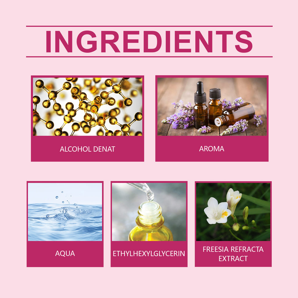 Parfum à bille Roxelis – accord de rose