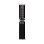 Bracelet de sport en nylon compatible Apple Watch, plusieurs coloris